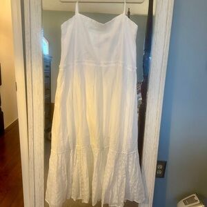 JCrew NWT Sorrento White Cotton Sundress Medium